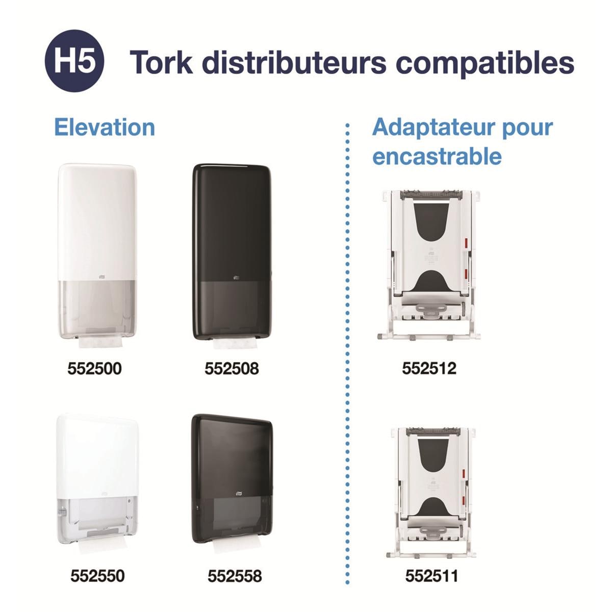 Essuie-mains continus PeakServe H5 - Bote de 12x410 - TORK
