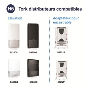 Essuie-mains continus PeakServe H5 - Bote de 12x410 - TORK