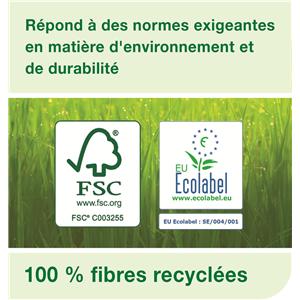Essuie-mains M4 blanc - lot de 6 bobines - Tork