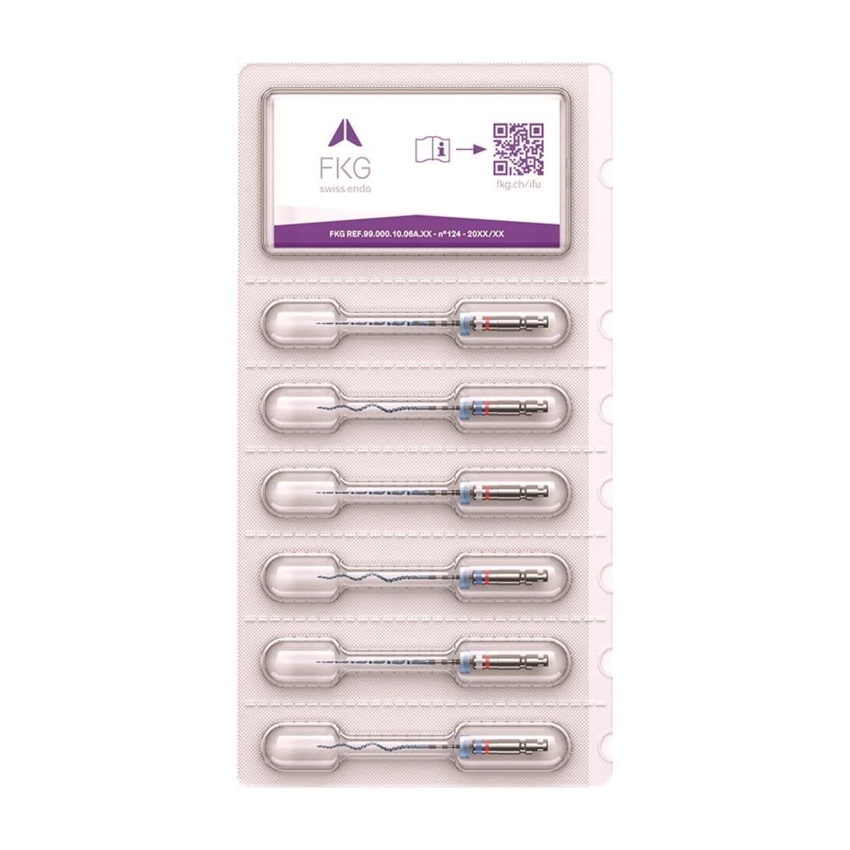 XP-Endo Rise Squence L25 - Blister de 6 - FKG