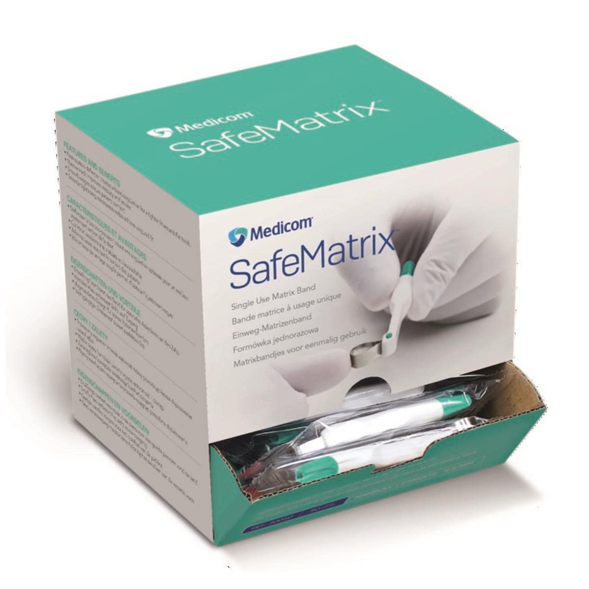 SafeMatrix narrow vert - Boite de 50 - Medicom