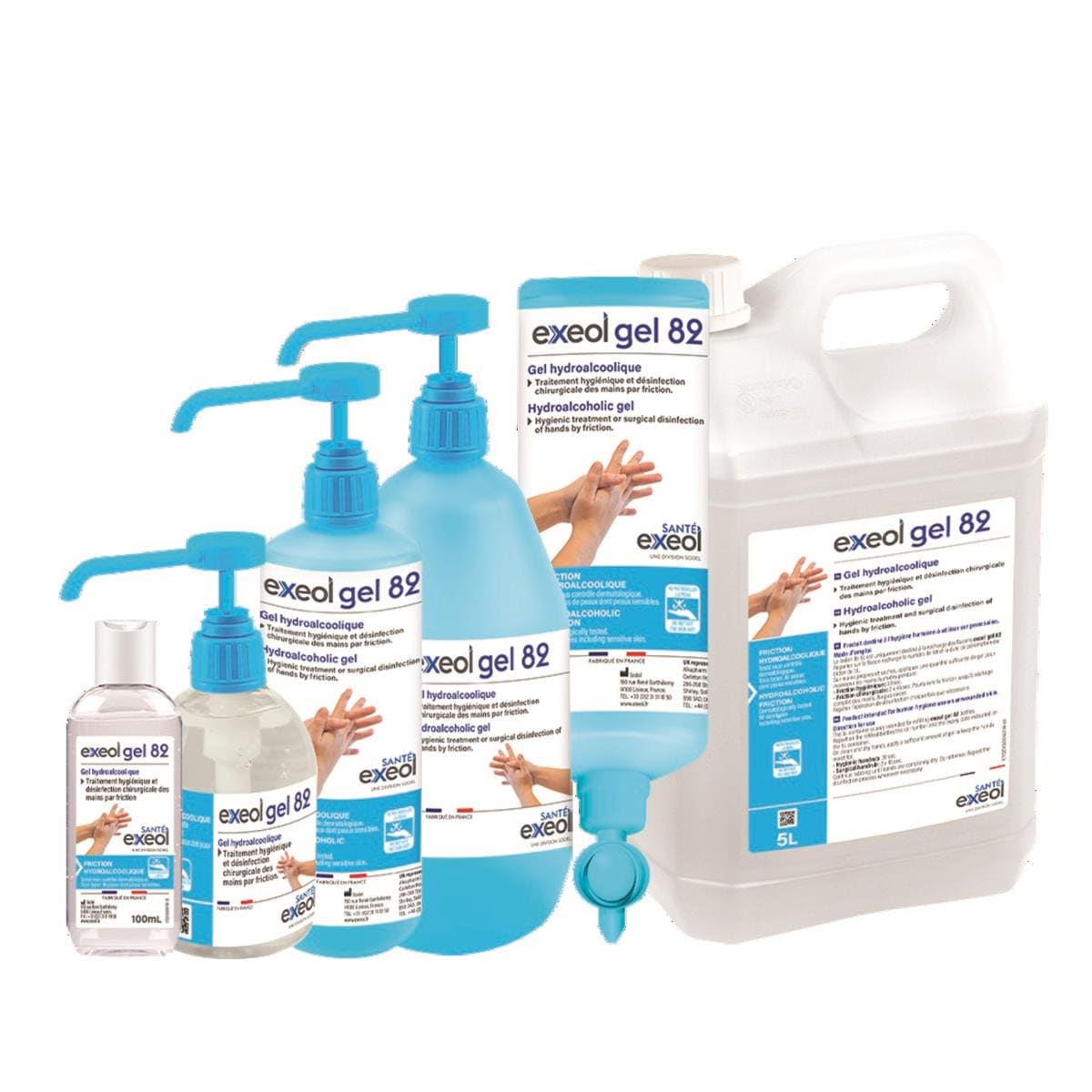 Exeol gel 82 1L airless EXEOL