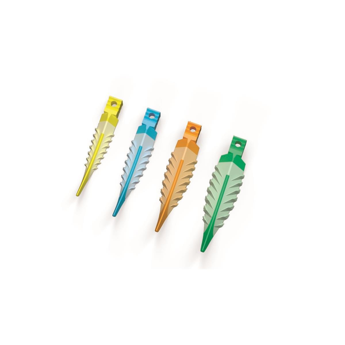 Rassort de coins Strata-G - Jaune - Ultra fin - (100) - GARRISON