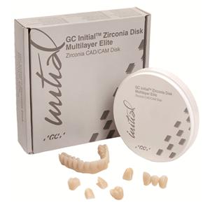 Initial Zirconia Disk Multilayer Elite - A1 - 20x98,5mm - GC