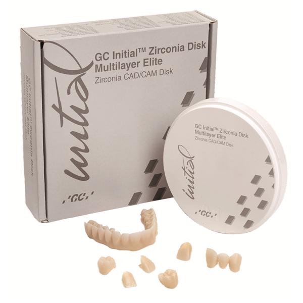 Initial Zirconia Disk Multilayer Elite - A1 - 20x98,5mm - GC