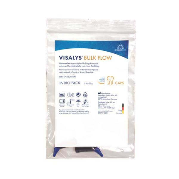 Visalys Bulk flow intro pack (2x 0.25g) KETTENBACH