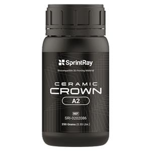 Bouteille rsine SprintRay Ceramic Crown 250 g Bleach