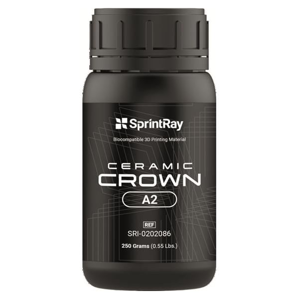 Bouteille rsine SprintRay Ceramic Crown 250 g Bleach