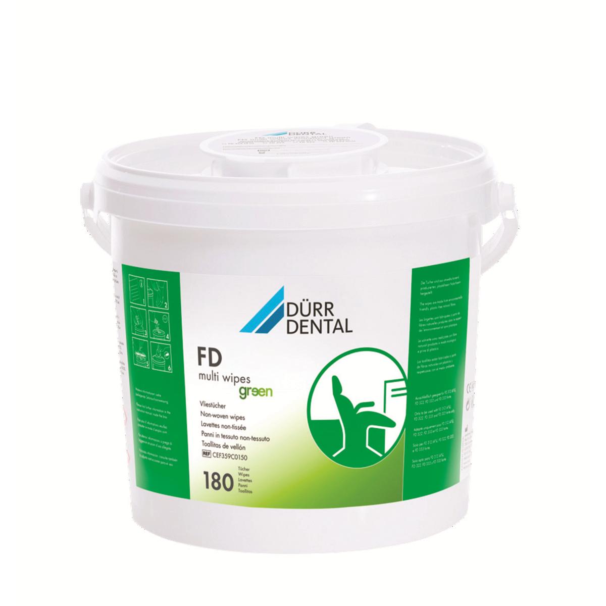 FD Multi Wipes Green - Lingettes (180)