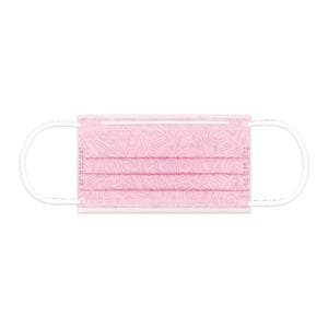 Masque monoart rose type IIR Graffiti - boite de 50 - EURONDA