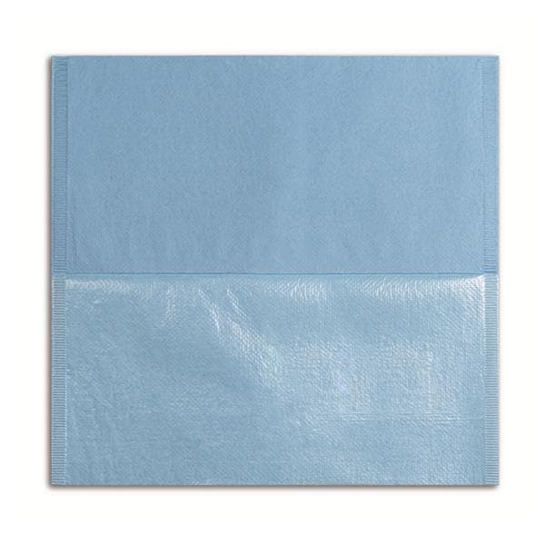 Housse ttire 33 x 34cm bleu ciel - lot de 250 - 213034 - Euronda
