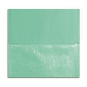 Housse Ttire 33 x 34cm vert - lot de 250 - 213037 - Euronda
