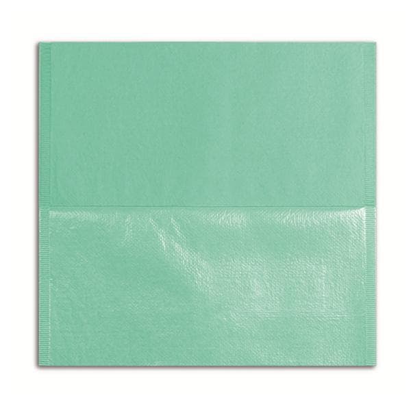 Housse Ttire 33 x 34cm vert - lot de 250 - 213037 - Euronda