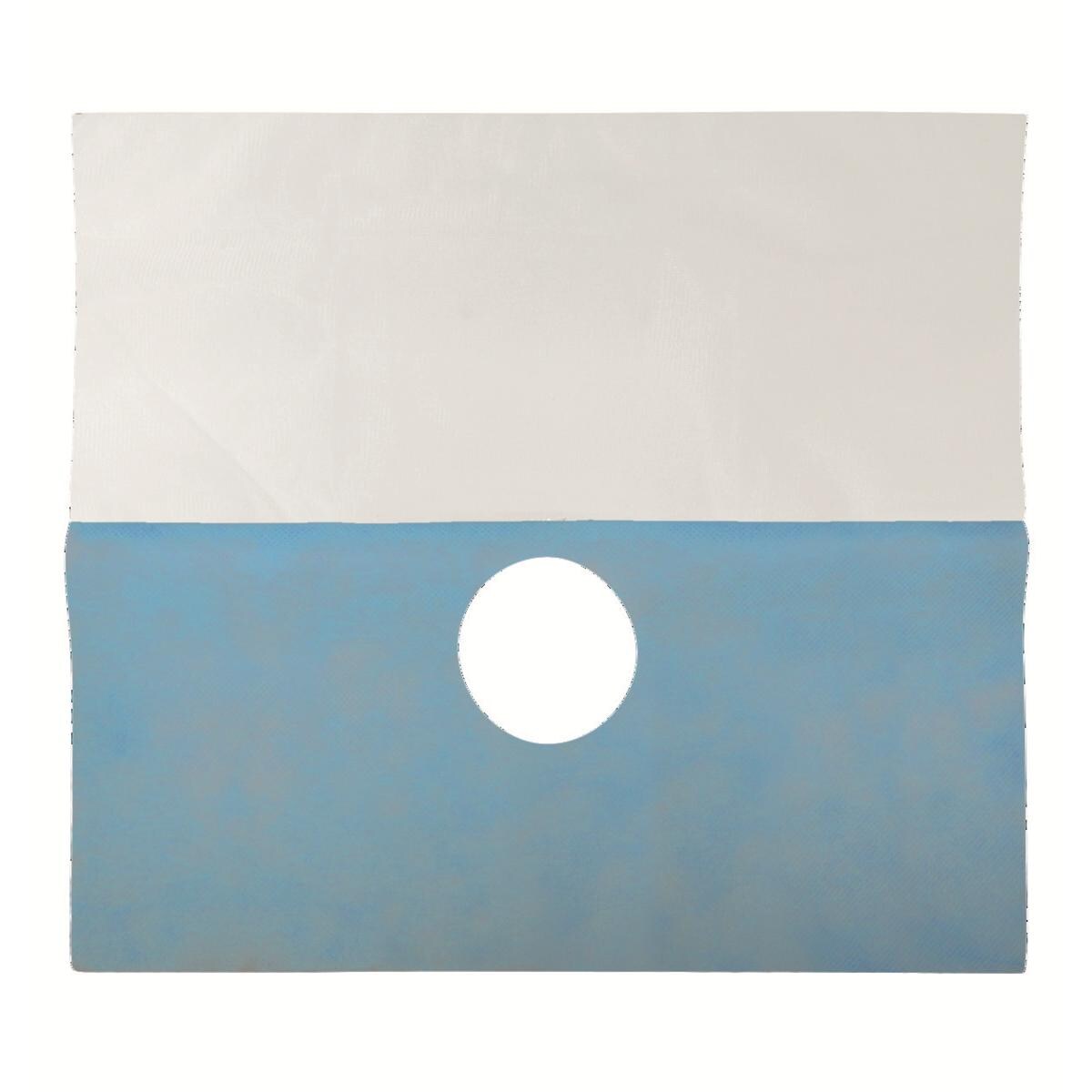 Safedrape Champs de protection faciale bleu jetables - lot de 50 - Medicom