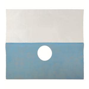 Safedrape Champs de protection faciale bleu jetables - lot de 50 - Medicom