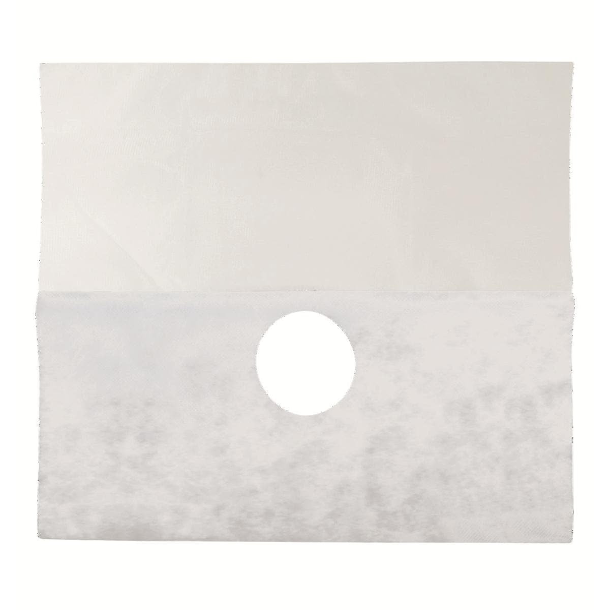 SafeDrape Champs de protection faciale blanc jetables - Lot de 50 - Medicom