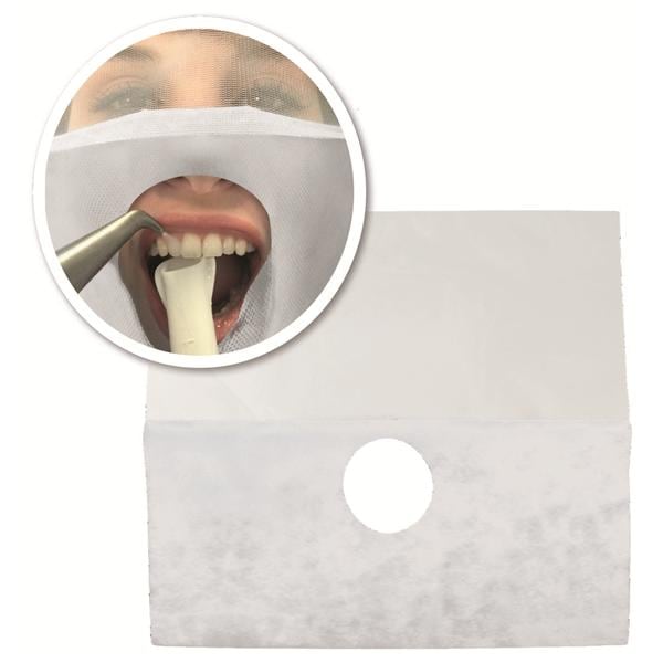 SafeDrape Champs de protection faciale blanc jetables - Lot de 50 - Medicom