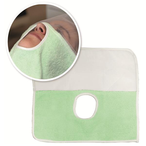 SafeDrape champs de protection faciale vert rutilisable -lot de 12 - Medicom