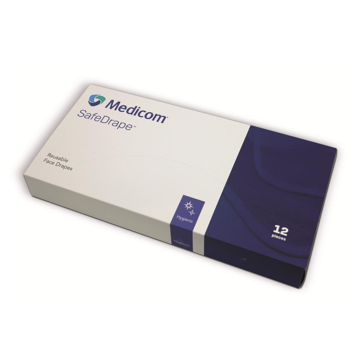 SafeDrape Champs de protection faciale assortiment rutilisable - lot de 12 - Medicom