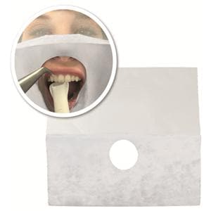 SafeDrape champs de protection faciale blanc rutilisable - lot de 12 - Medicomm