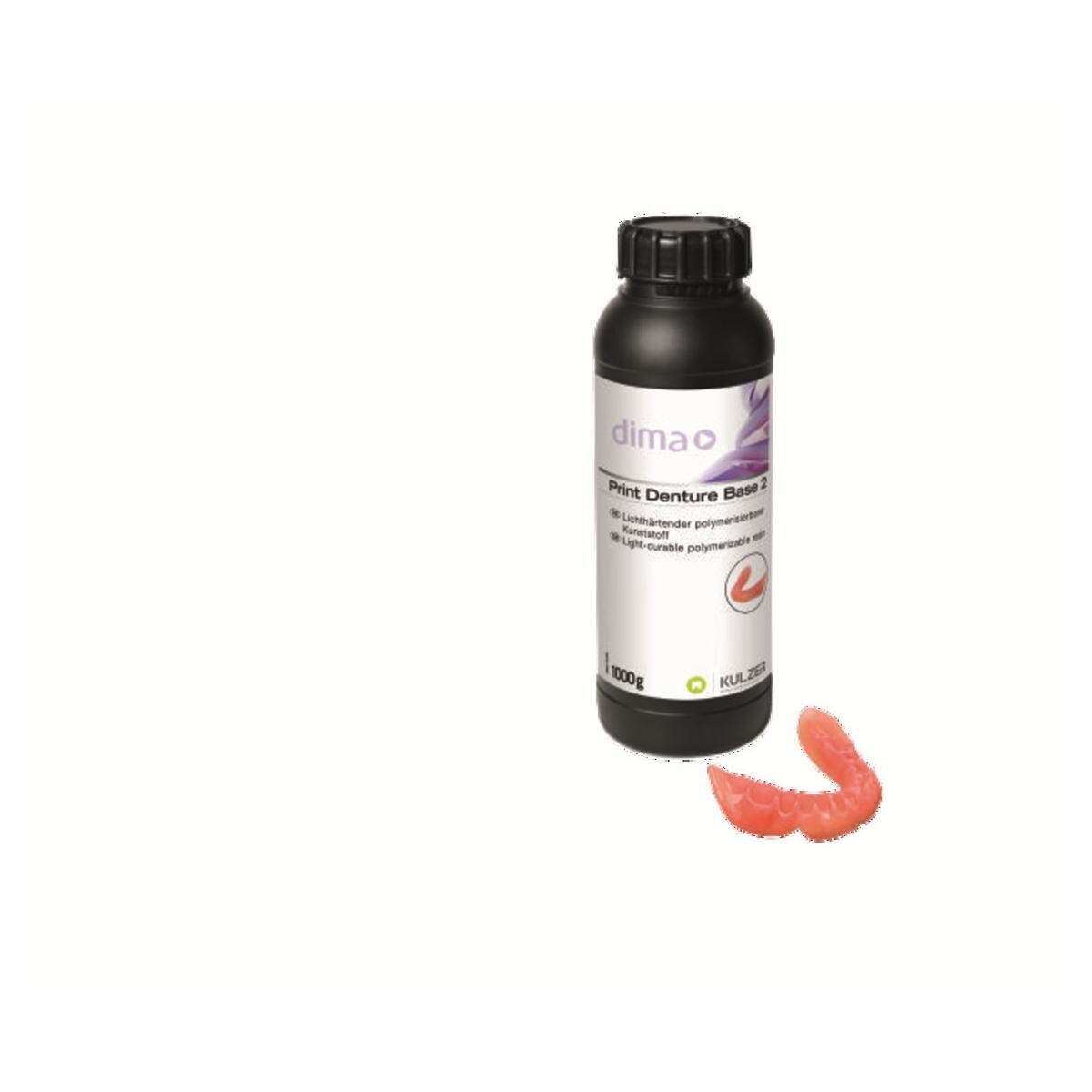 Dima Print Denture Base 2 - Original Pink KULZER