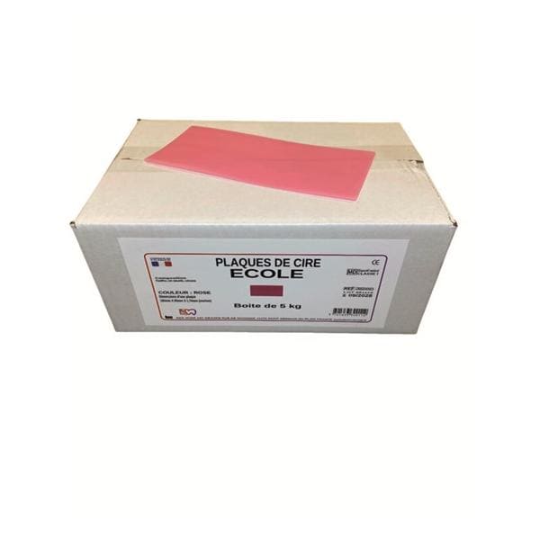 Cire Ecole - Rose fonc - Bote de 5kg - JCOM