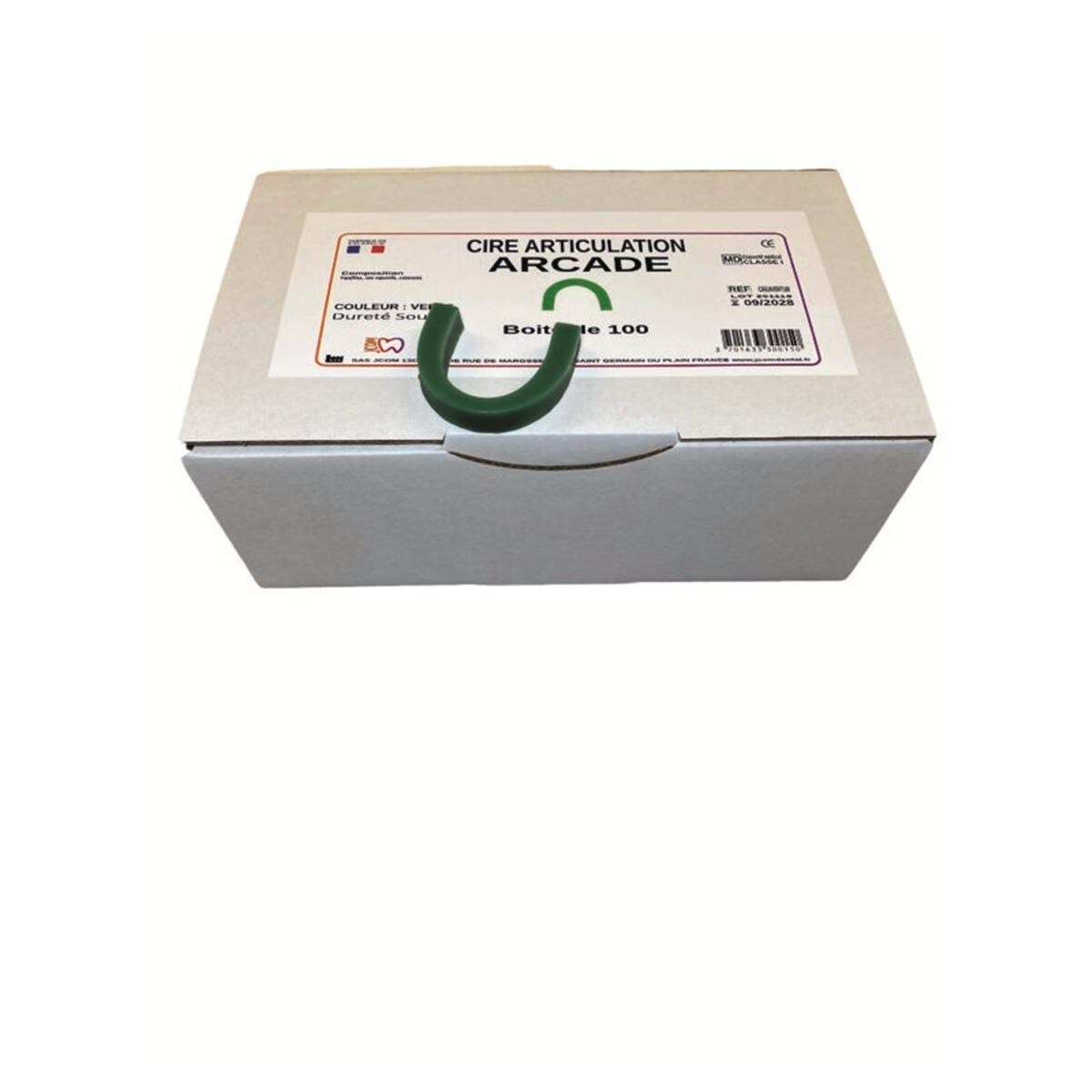 Cire Fer � Cheval - Verte - Souple - 100 pi�ces - JCOM