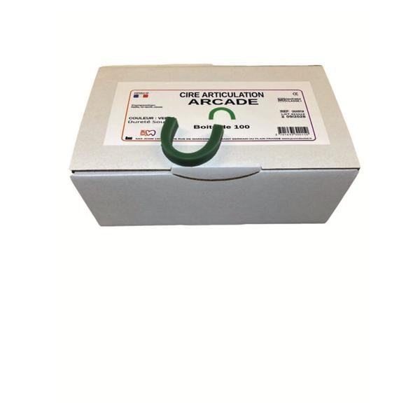 Cire Fer  Cheval - Verte - Souple - 100 pices - JCOM