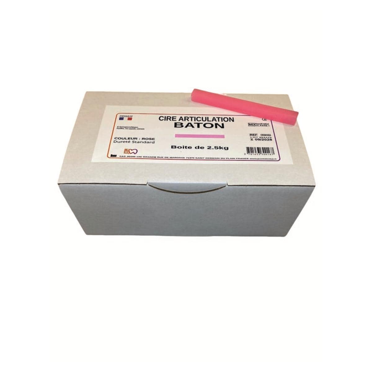 Cire Articulation - Rose - Standard - Bo�te de 2,5kg - JCOM