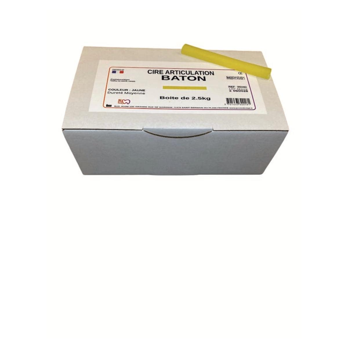 Cire Articulation - Jaune - Moyenne - Bo�te de 2,5kg - JCOM