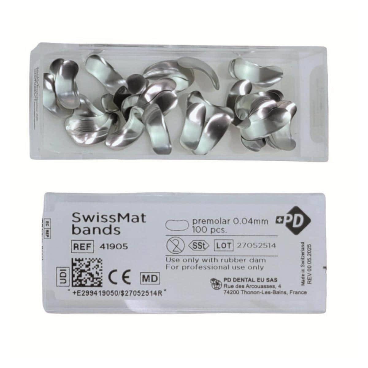 Bandes pr�molaires - Swissmat - Produits Dentaires - 5 mm - 100 pi�ces