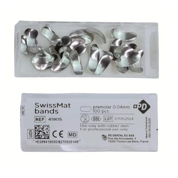 Bandes pr�molaires - Swissmat - Produits Dentaires - 5 mm - 100 pi�ces