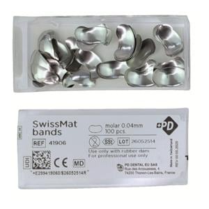 Bandes molaires - Swissmat - Produits Dentaires - 6.4 mm - 100 pices