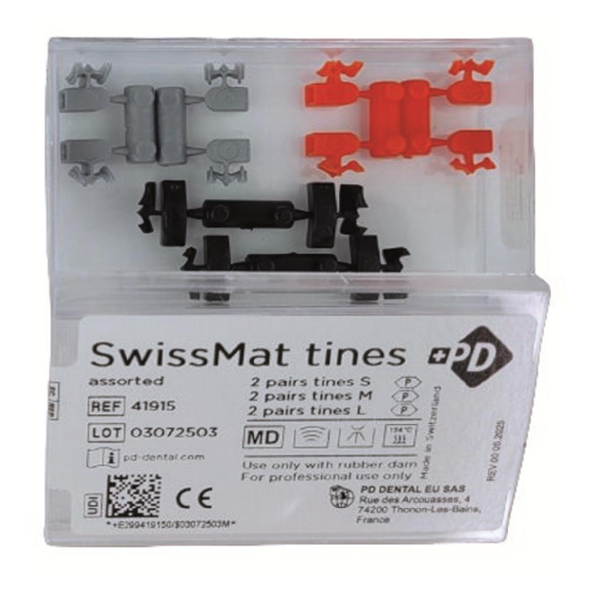 Assortiment de paires d'embouts - Swissmat - PD