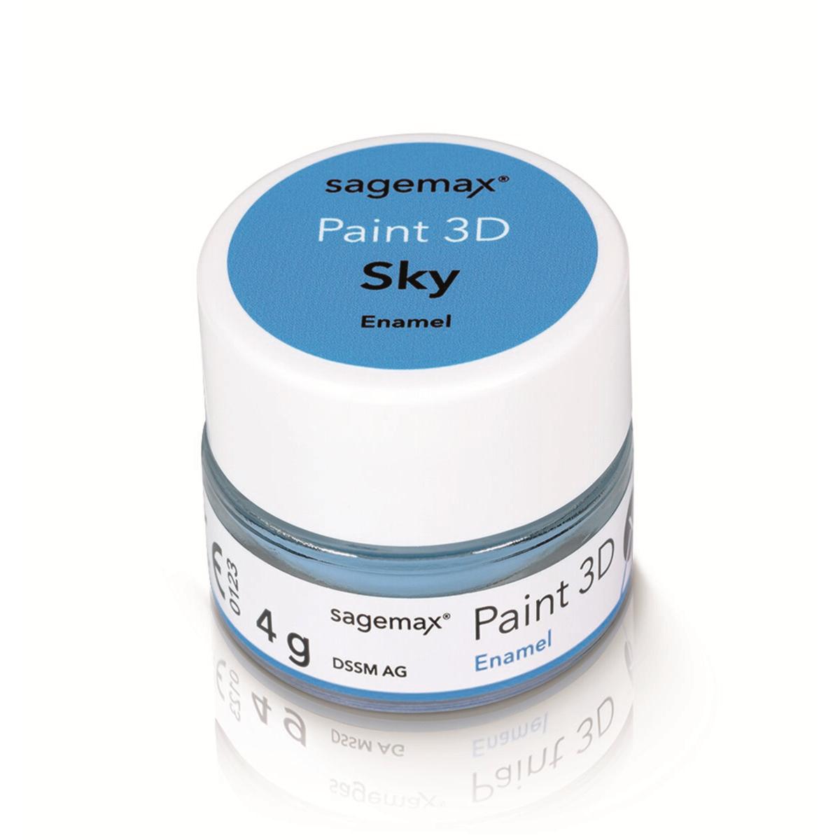 Paint 3D - Enamel 4g - Sky - SAGEMAX