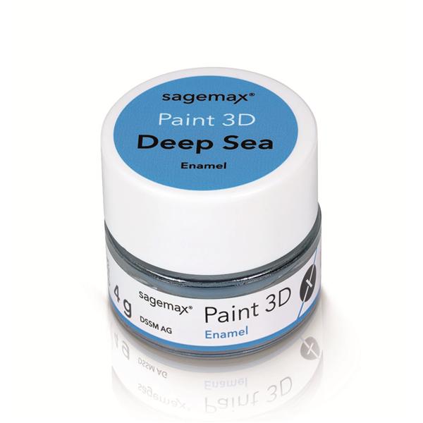 Paint 3D - Enamel 4g - Deep Sea - SAGEMAX