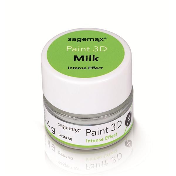 Paint 3D - Intense Effect 4g - Milk - SAGEMAX