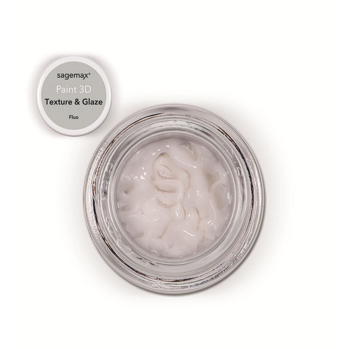 Paint 3D - Glaze 4g - Texture & Glaze Fluo - SAGEMAX