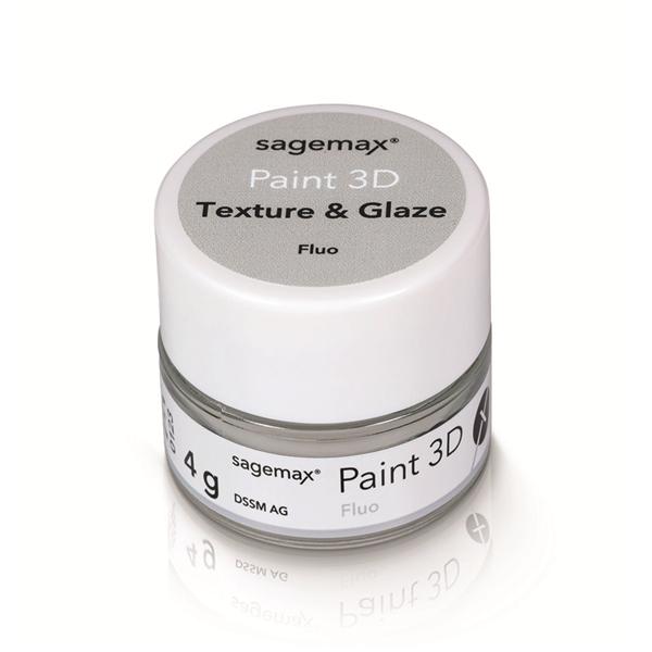 Paint 3D - Glaze 4g - Texture & Glaze Fluo - SAGEMAX