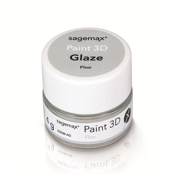 Paint 3D - Glaze 4g - Glaze Fluo - SAGEMAX