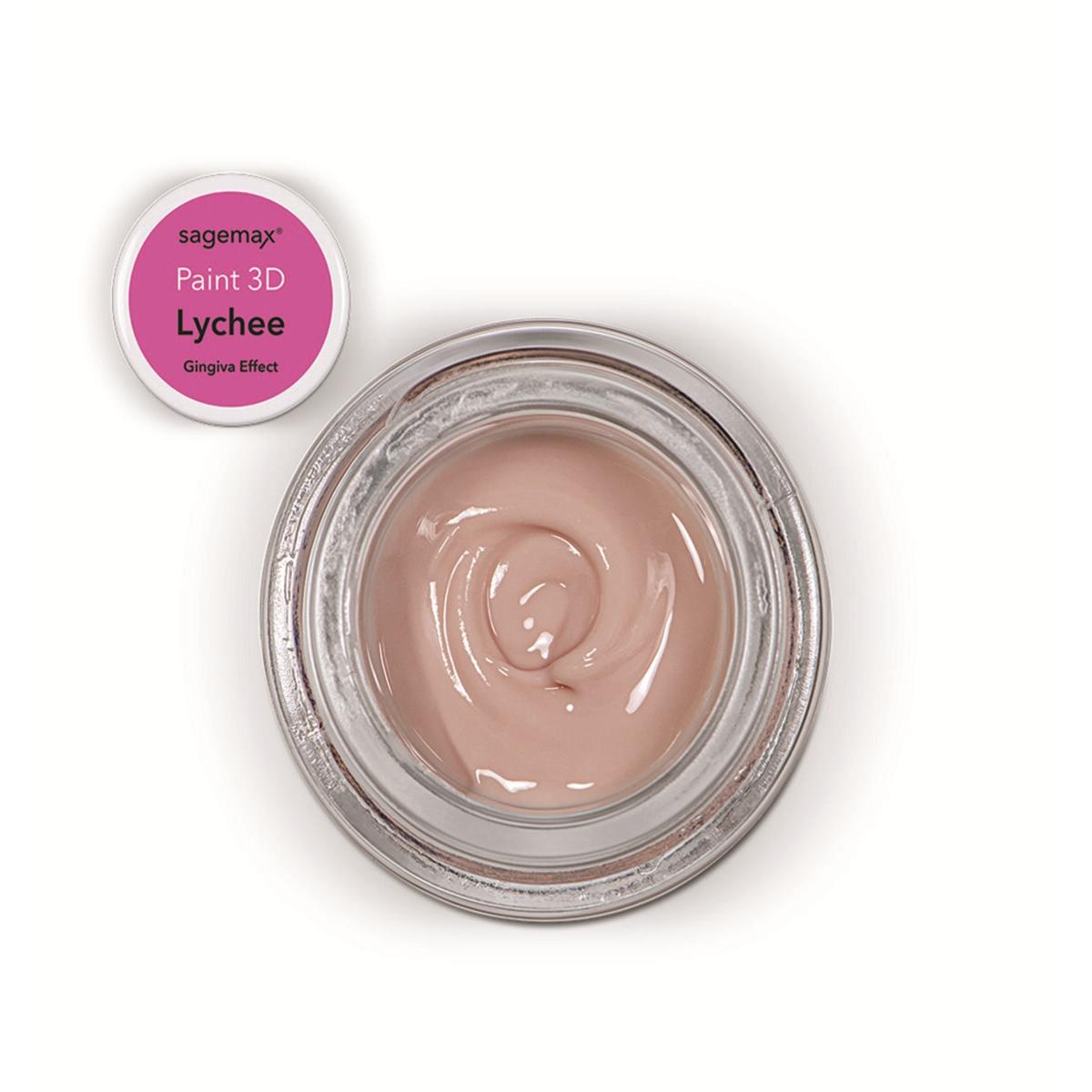 Paint 3D - Gingiva 4g - Effect Lychee - Sagemax
