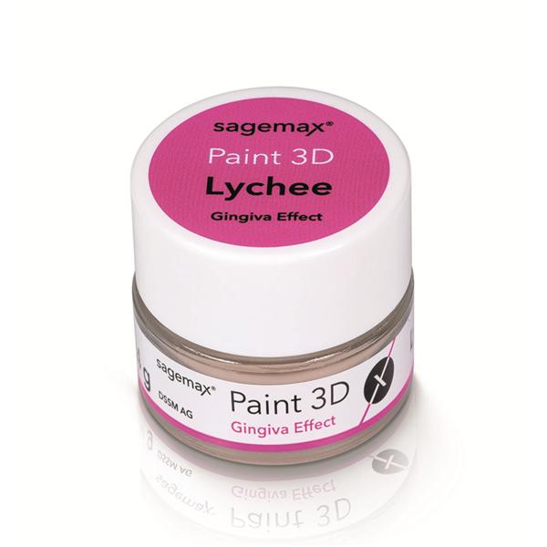Paint 3D - Gingiva 4g - Effect Lychee - Sagemax