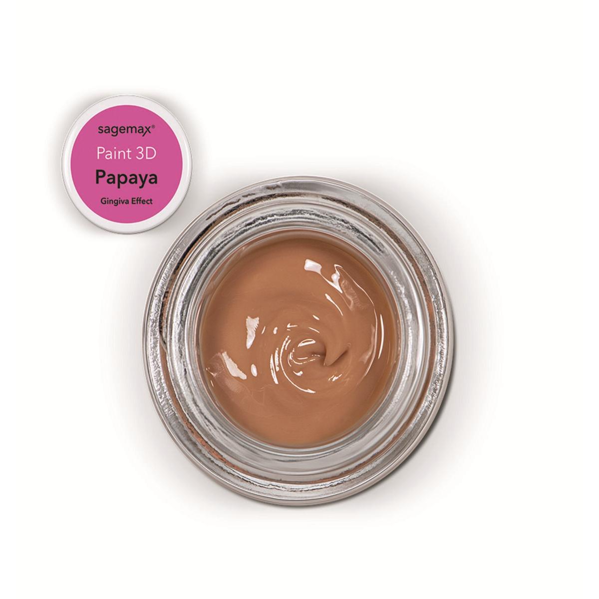 Paint 3D - Gingiva 4g - Effect Papaya - Sagemax