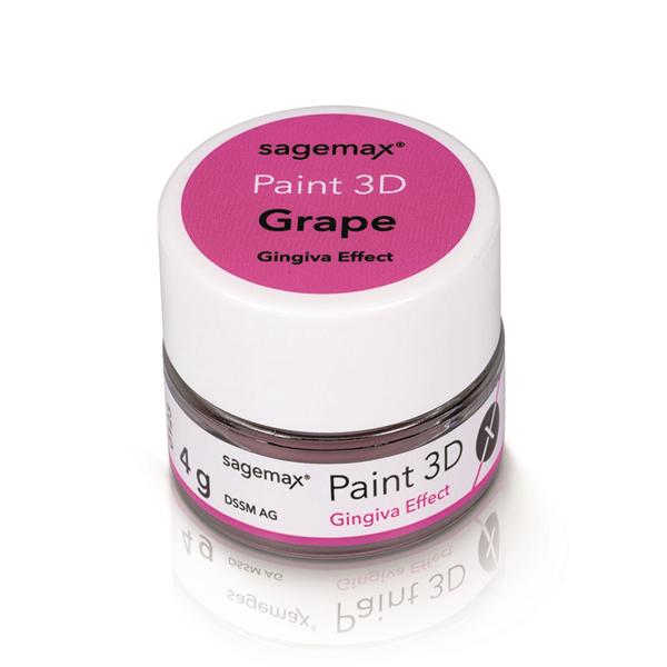 Paint 3D - Gingiva 4g - Effect Grape - Sagemax