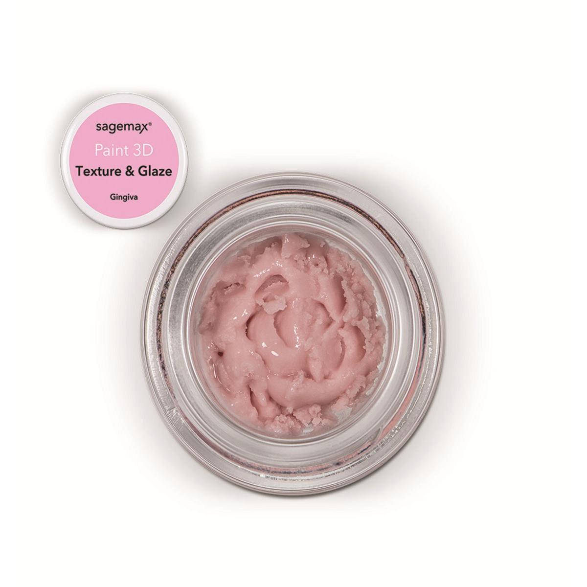 Paint 3D - Gingiva Glaze 4g - Texture et Glaze - SAGEMAX