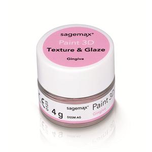 Paint 3D - Gingiva Glaze 4g - Texture et Glaze - SAGEMAX