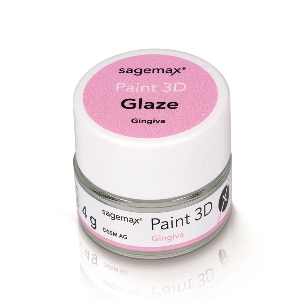 Paint 3D - Gingiva Glaze 4g - Glaze - SAGEMAX