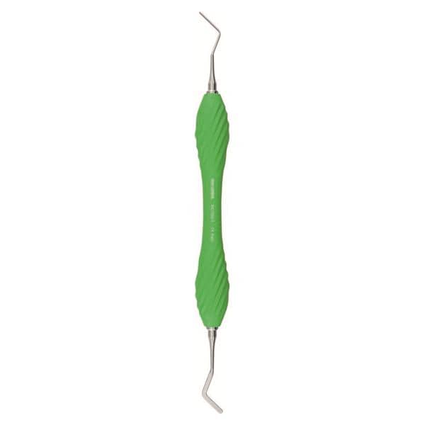 Spatule Heidemann n�1 - ASA Dental - Gamme Asa Wave - Manche vert ergonomique - Acier inox - St�rilisable 134�C - R�utilisable