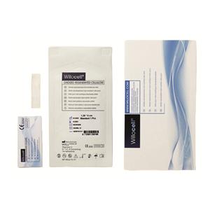 Compresse h�mostatique r�sorbable - Willocell Standard - 10 x 20 cm - St�rile - 12 pi�ces