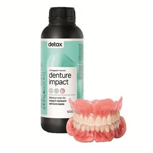 Rsine Freeprint Denture Impact - Pink Transparent - 1Kg DETAX